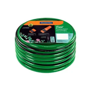 Mangueira Tramontina Pvc C/engate e Esguicho Flex 20m Verde