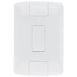Conjunto 4x2 com 1 Interruptor Simples 6a 250v Branco 57241001 - Tramontina Aria